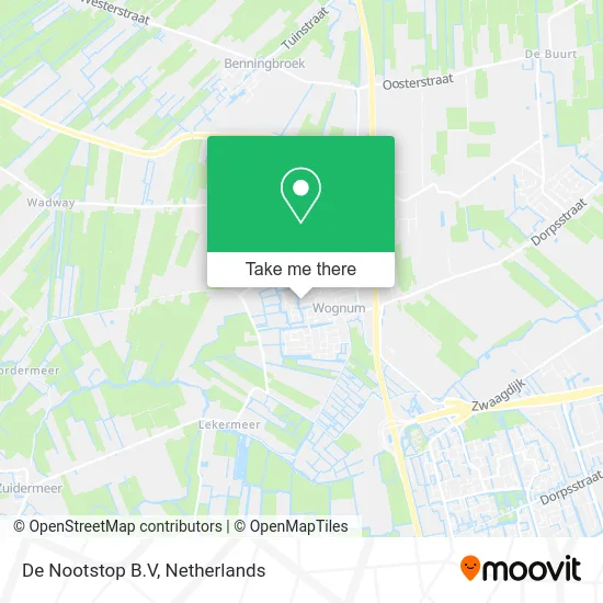 De Nootstop B.V map