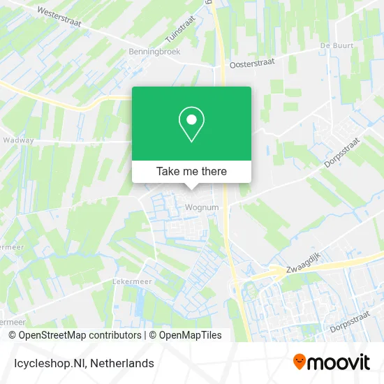 Icycleshop.Nl map