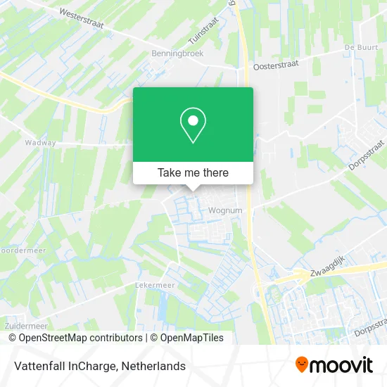 Vattenfall InCharge map