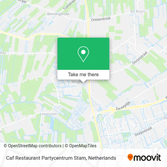 Caf Restaurant Partycentrum Stam map