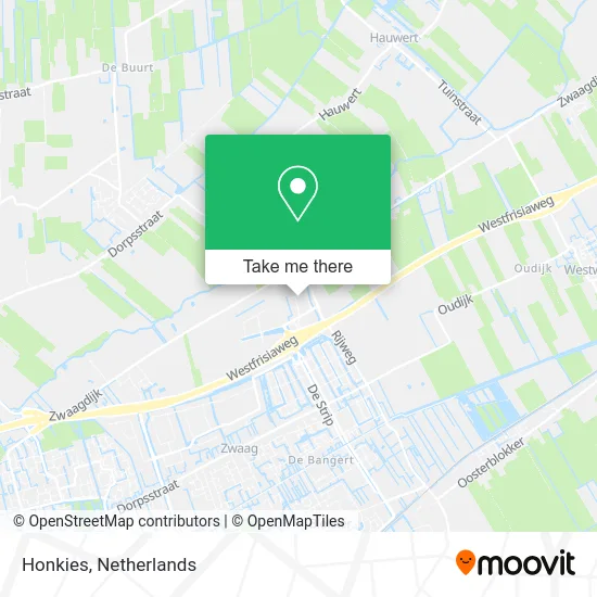 Honkies map