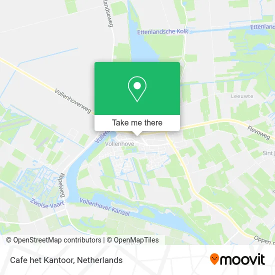 Cafe het Kantoor map