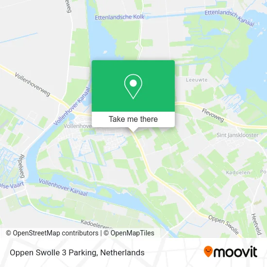 Oppen Swolle 3 Parking Karte