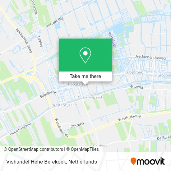 Vishandel Hehe Berekoek map