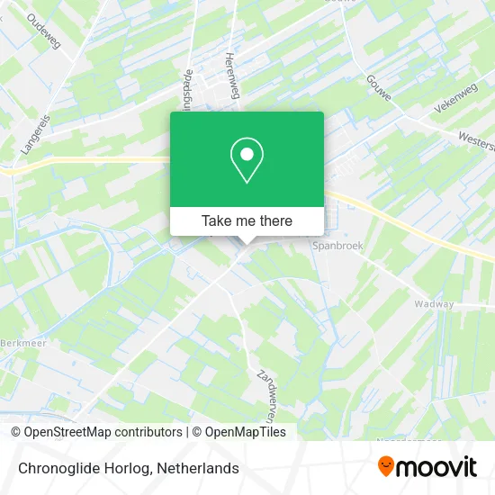 Chronoglide Horlog map