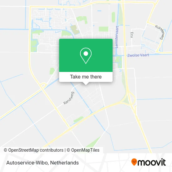 Autoservice-Wibo map