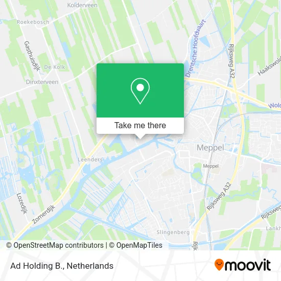 Ad Holding B. map