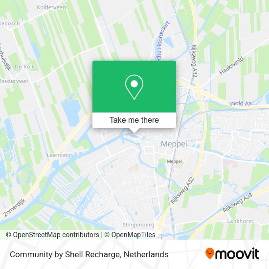 Community by Shell Recharge map