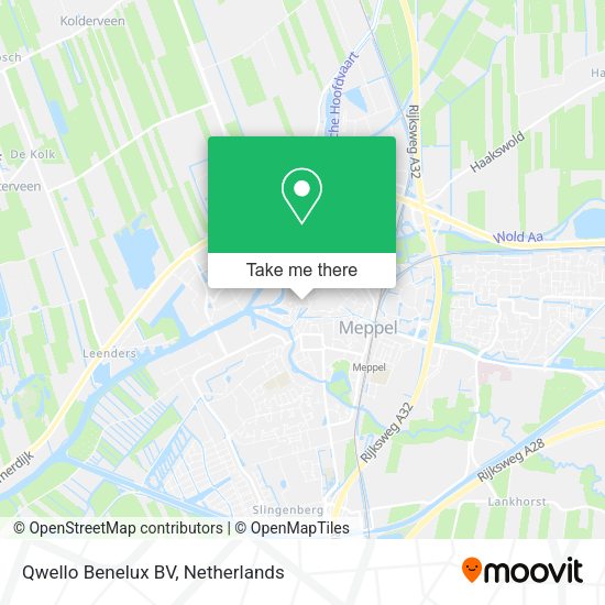 Qwello Benelux BV map