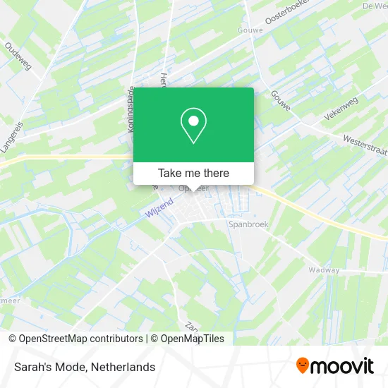 Sarah's Mode map