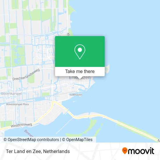 Ter Land en Zee map