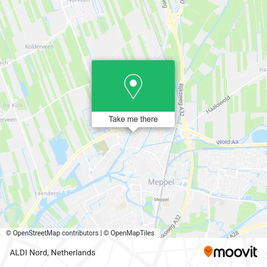 ALDI Nord map