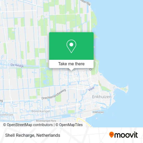 Shell Recharge map