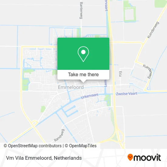 Vm Vila Emmeloord map