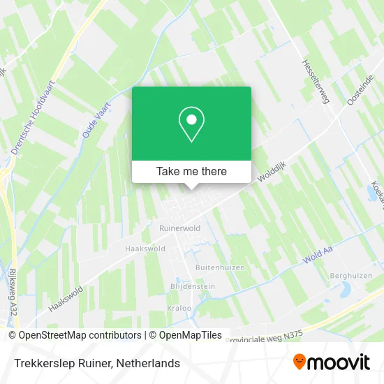 Trekkerslep Ruiner map