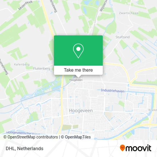 DHL map