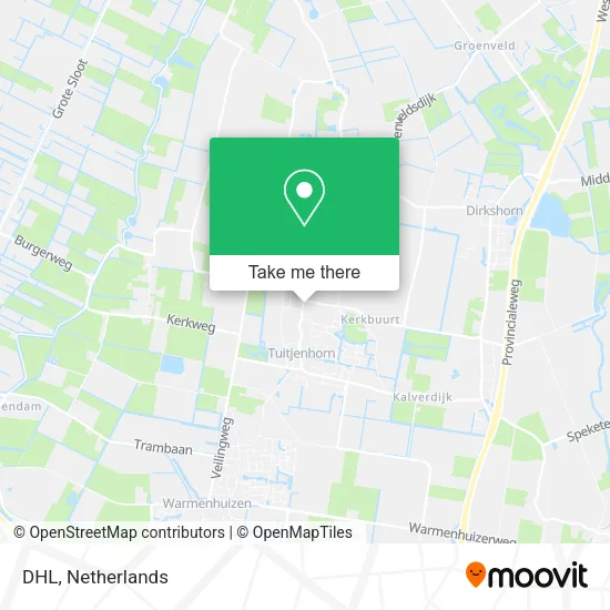 DHL map