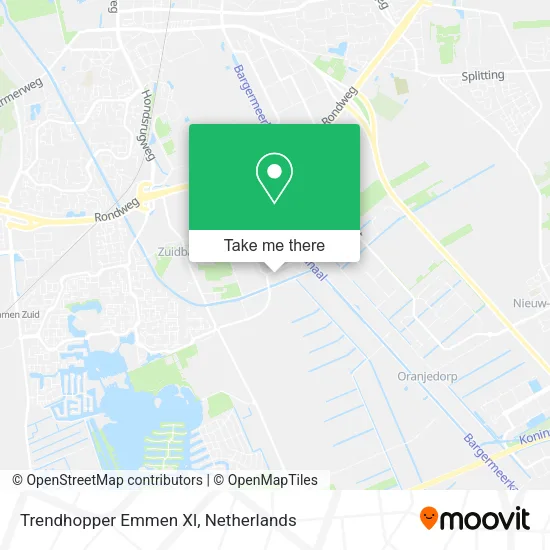 Trendhopper Emmen Xl map