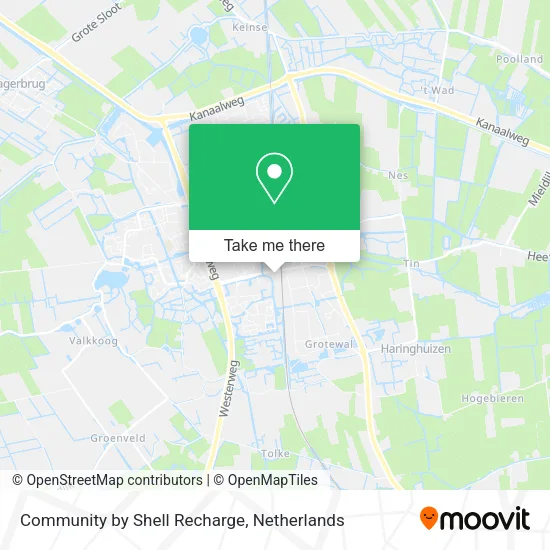 Community by Shell Recharge map