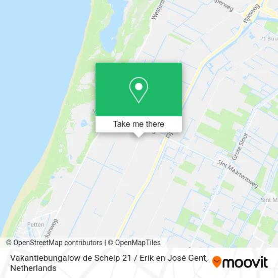Vakantiebungalow de Schelp 21 / Erik en José Gent map