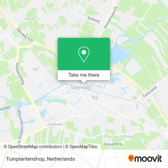 Tuinplantenshop map