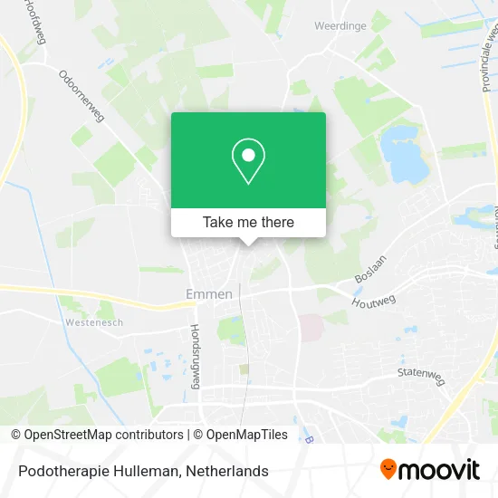 Podotherapie Hulleman map