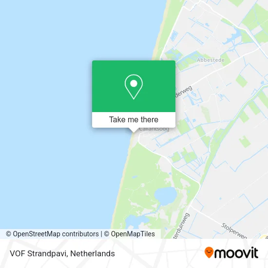 VOF Strandpavi map