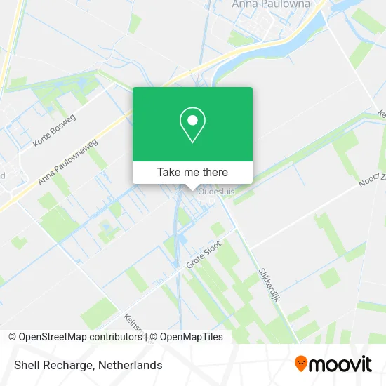 Shell Recharge map