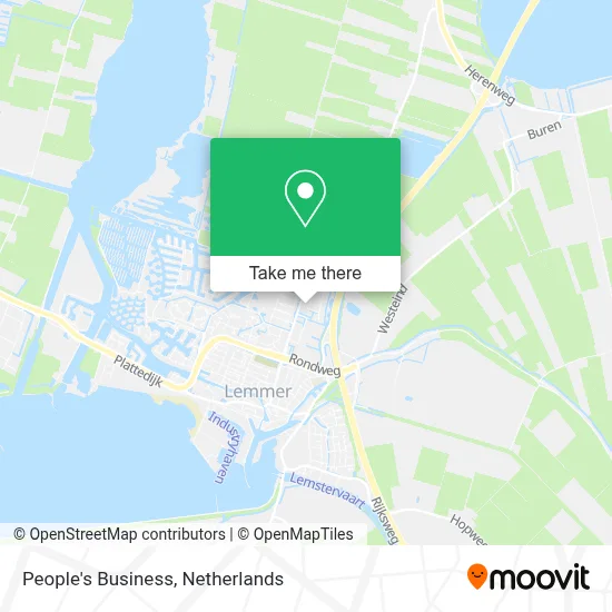 People's Business map