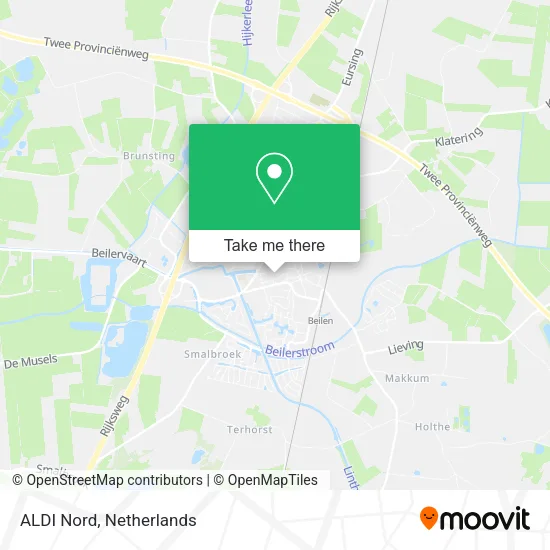 ALDI Nord map
