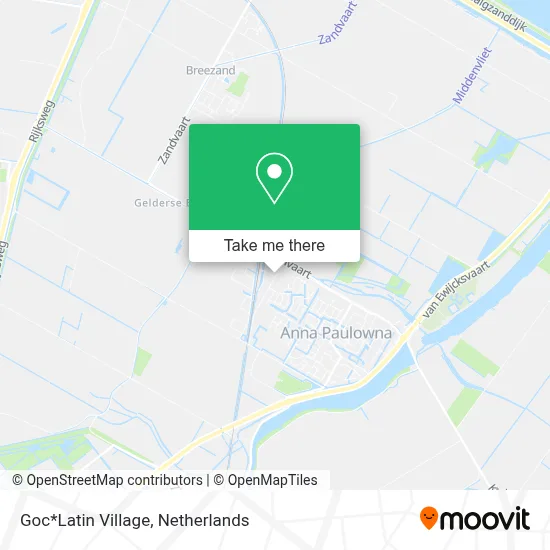 Goc*Latin Village map