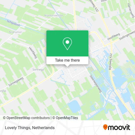 Lovely Things map