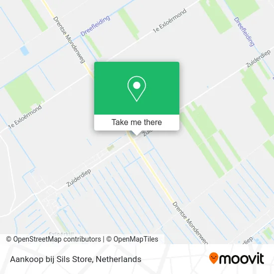 Aankoop bij Sils Store map