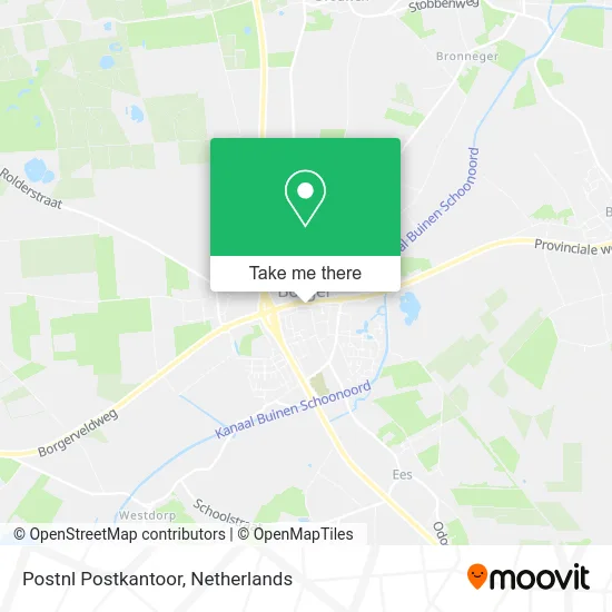 Postnl Postkantoor map