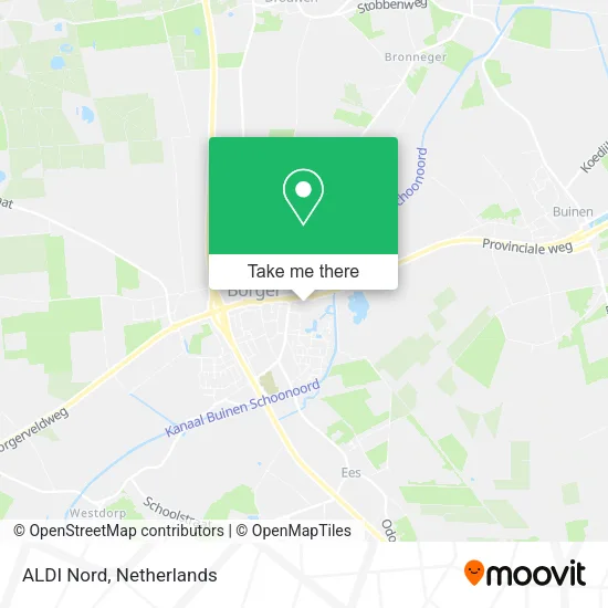 ALDI Nord map