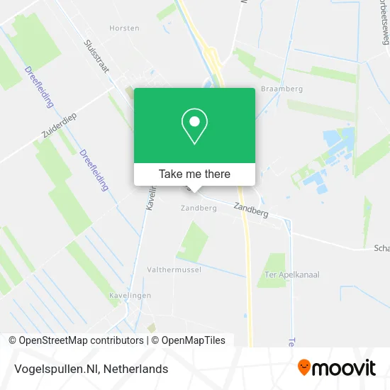 Vogelspullen.Nl map