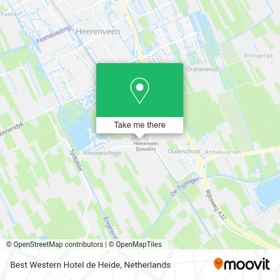 Best Western Hotel de Heide map