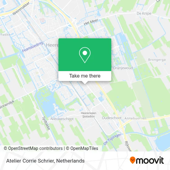 Atelier Corrie Schrier map