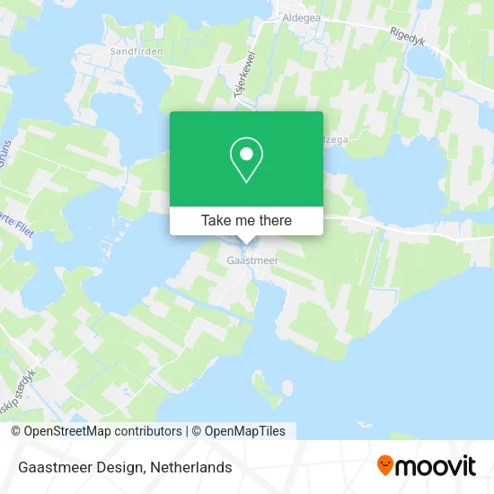 Gaastmeer Design map