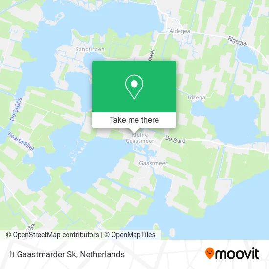 It Gaastmarder Sk map