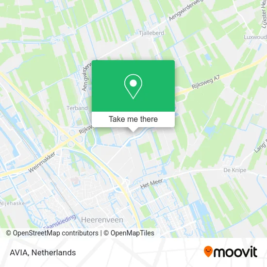 AVIA map