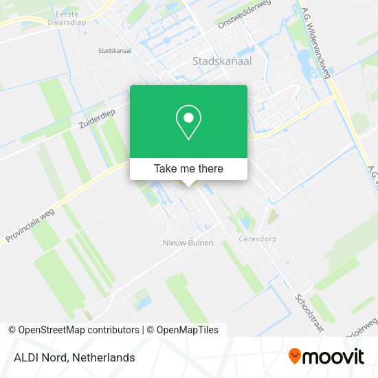 ALDI Nord map