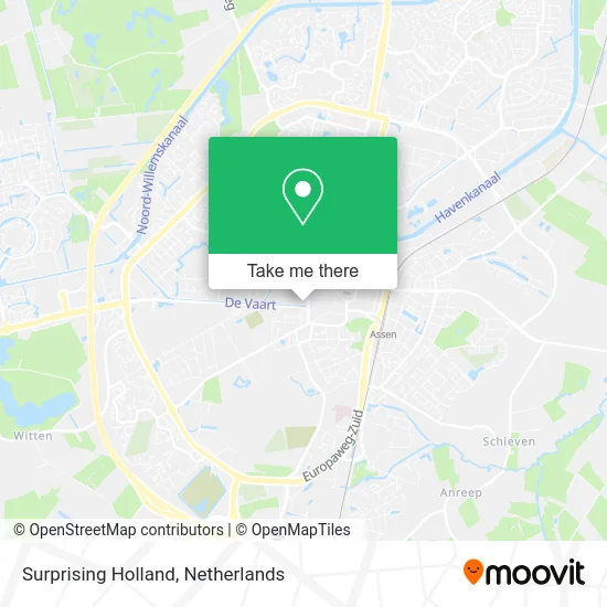 Surprising Holland map