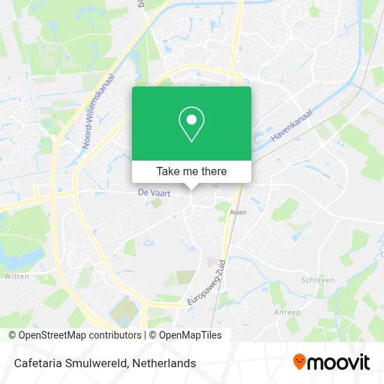 Cafetaria Smulwereld map