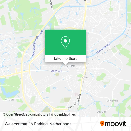 Weiersstraat 16 Parking map