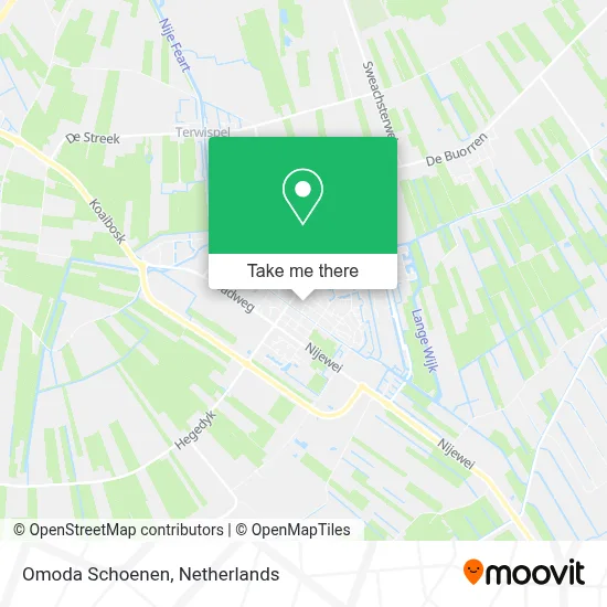 Omoda Schoenen map
