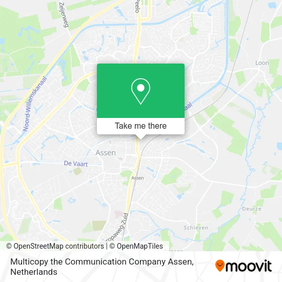 Multicopy the Communication Company Assen map
