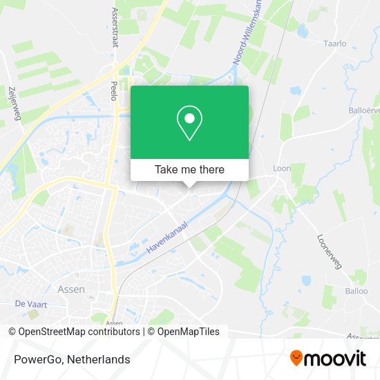 PowerGo map