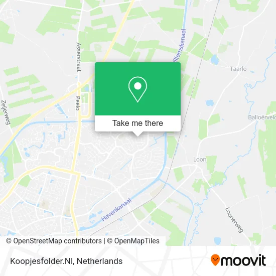 Koopjesfolder.Nl map