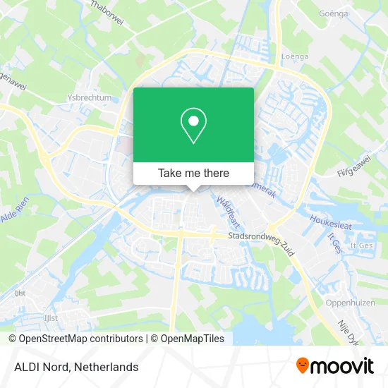 ALDI Nord map